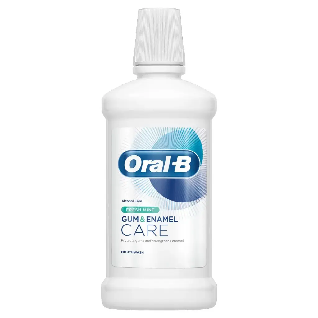 Oral B Mouth Wash Gum&Enamel Fresh Mint 500ml