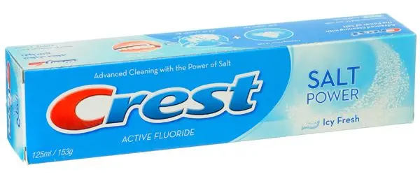 Crest Tooth Paste Salt Power Icy Fresh 125ml