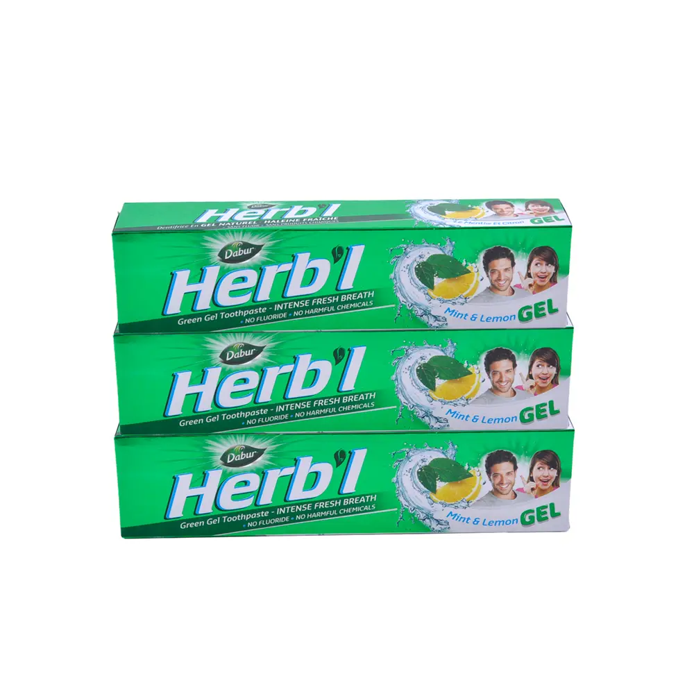 Dabur Herbal Toothpaste Assrtd 150gmx3pcs