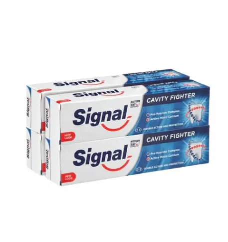 Signal Toothpaste Cavity Fighter 75mlx4pcs
