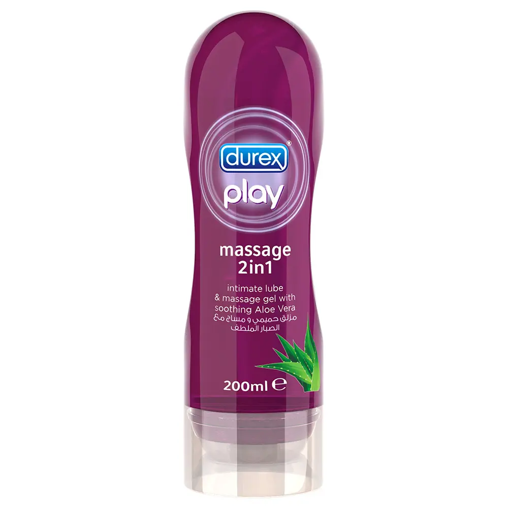 Durex Play Massage 2in1 Intimate Lube & Massage Gel With Soothing Aloe Vera 200ml