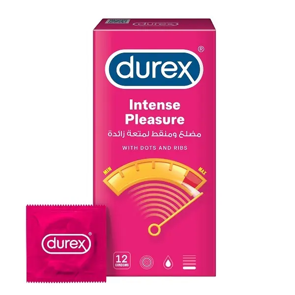 Durex Intense Pleasure Condom 12`S