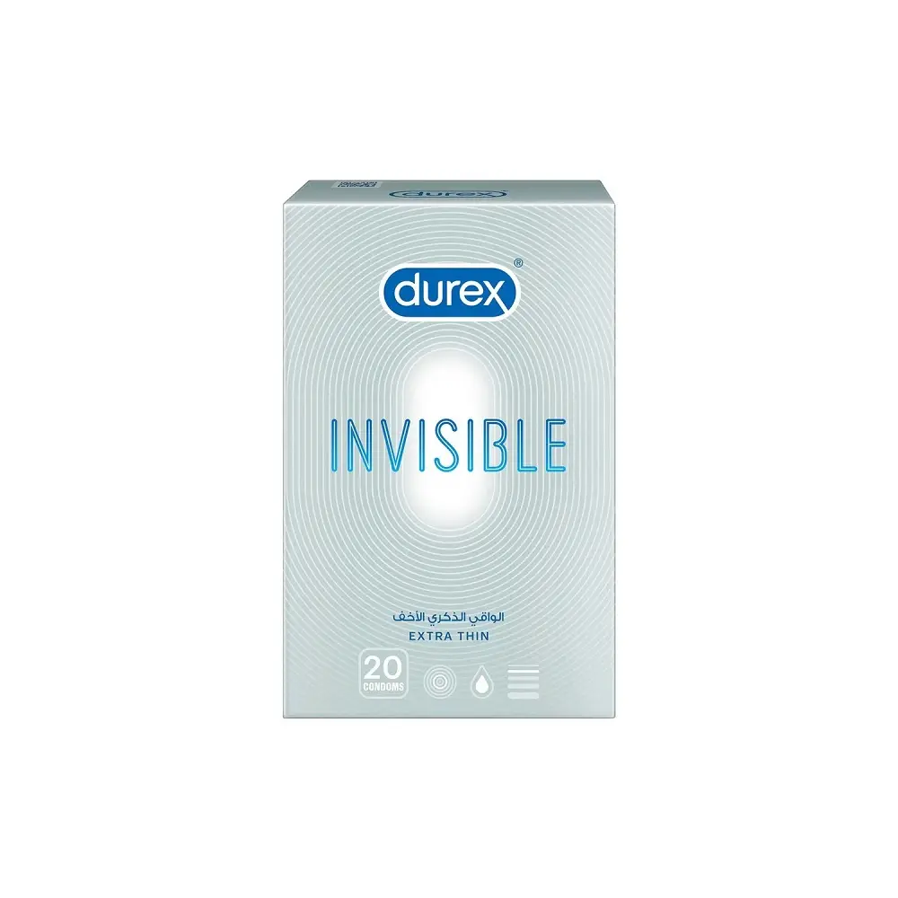 Durex Invisible Condom 20`S