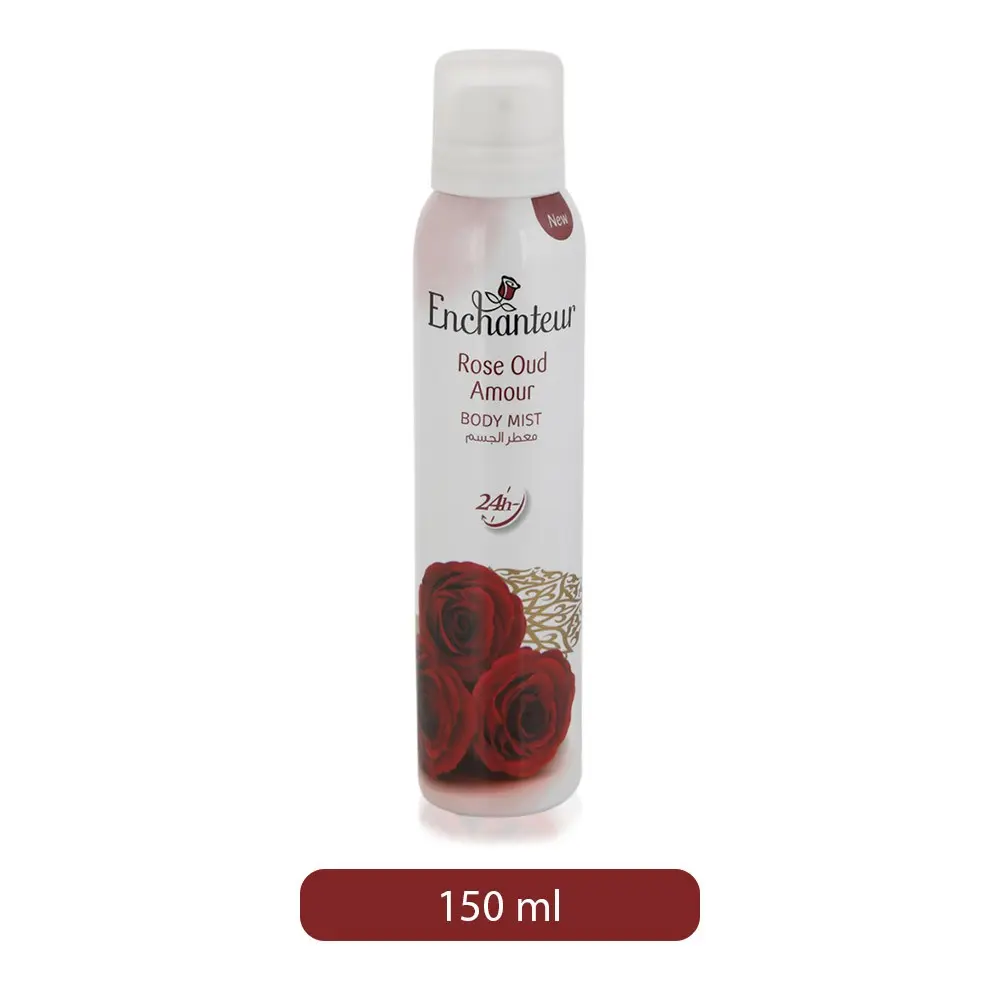 Enchanteur Body Mist Rose Oud 150ml