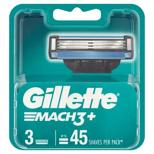 Gillette 557 Mach 3plus 3ct Mea