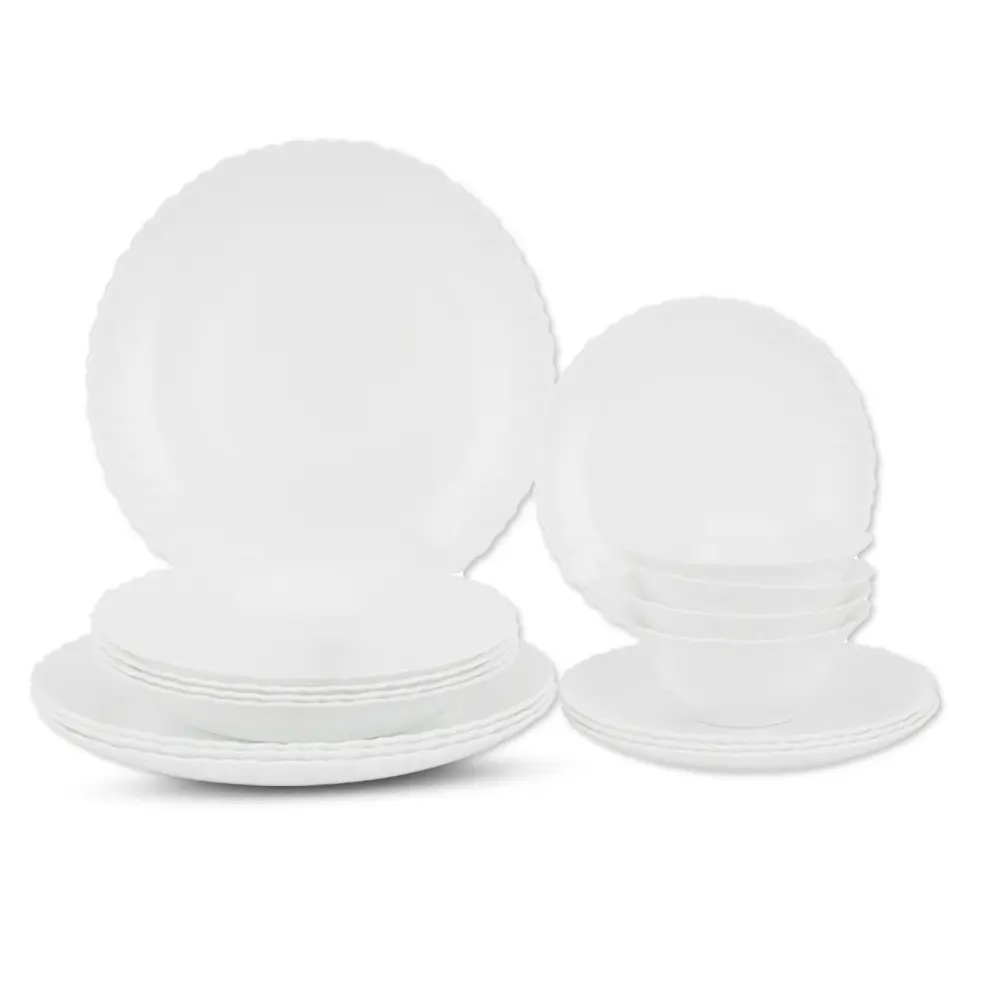 Royalford Opalware Dinner Set Round 16pcs