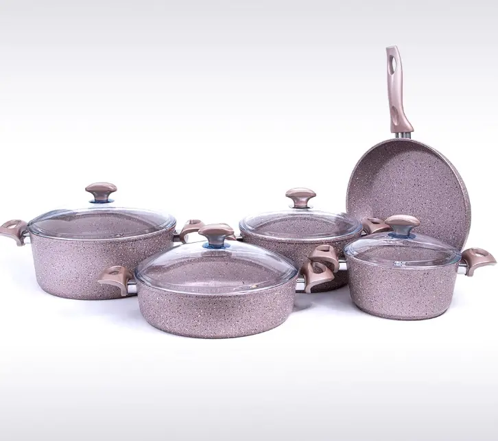 Falez Cooking Set 9pcs Forged
