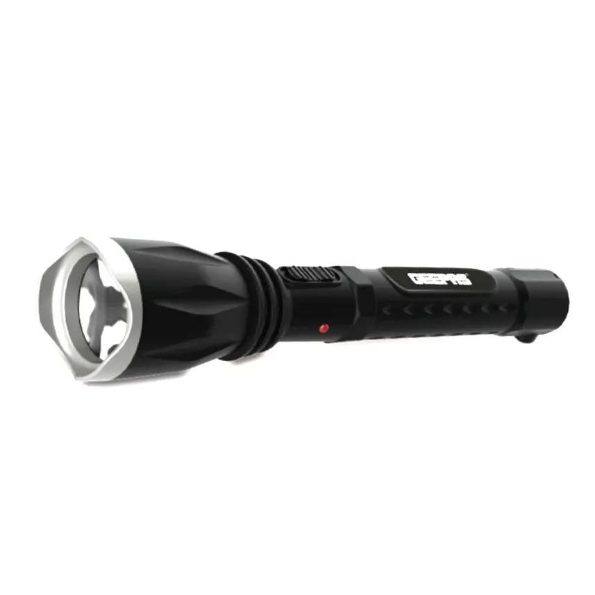 Geepas Gfl 5578 Rech Led Plastic Flash Light