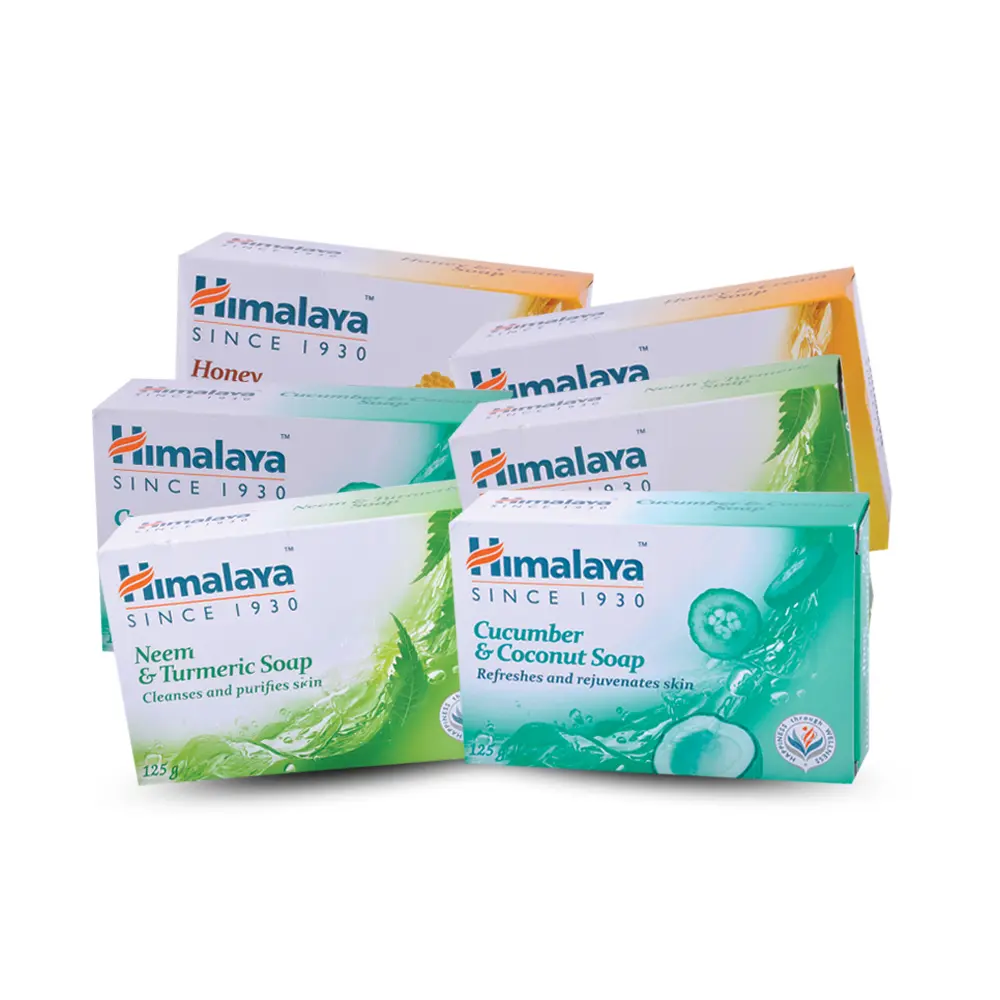 Himalaya Bar Soap Assorted 125g X 6pcs