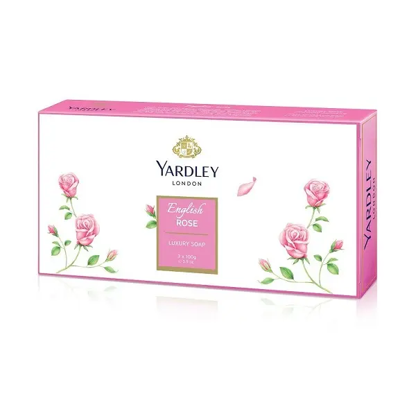 Yardley Soap English Rose 100gx3