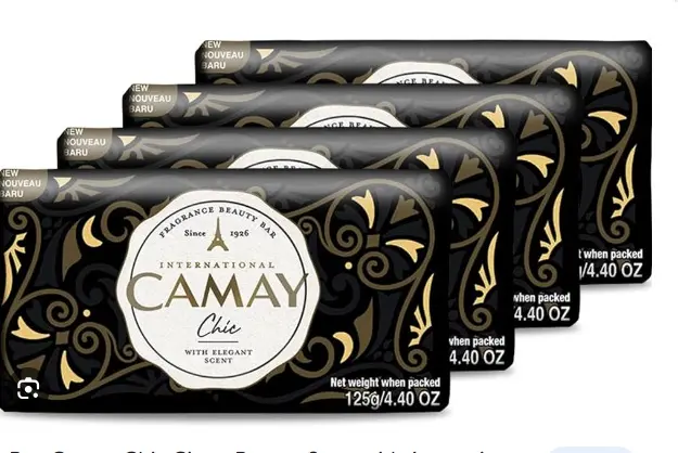 Camay Chic Soap 125gm  Buy 4 Get 1 Free