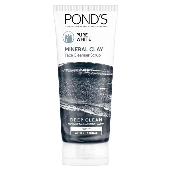 Ponds Pure White Clay Foam Ar P 90g