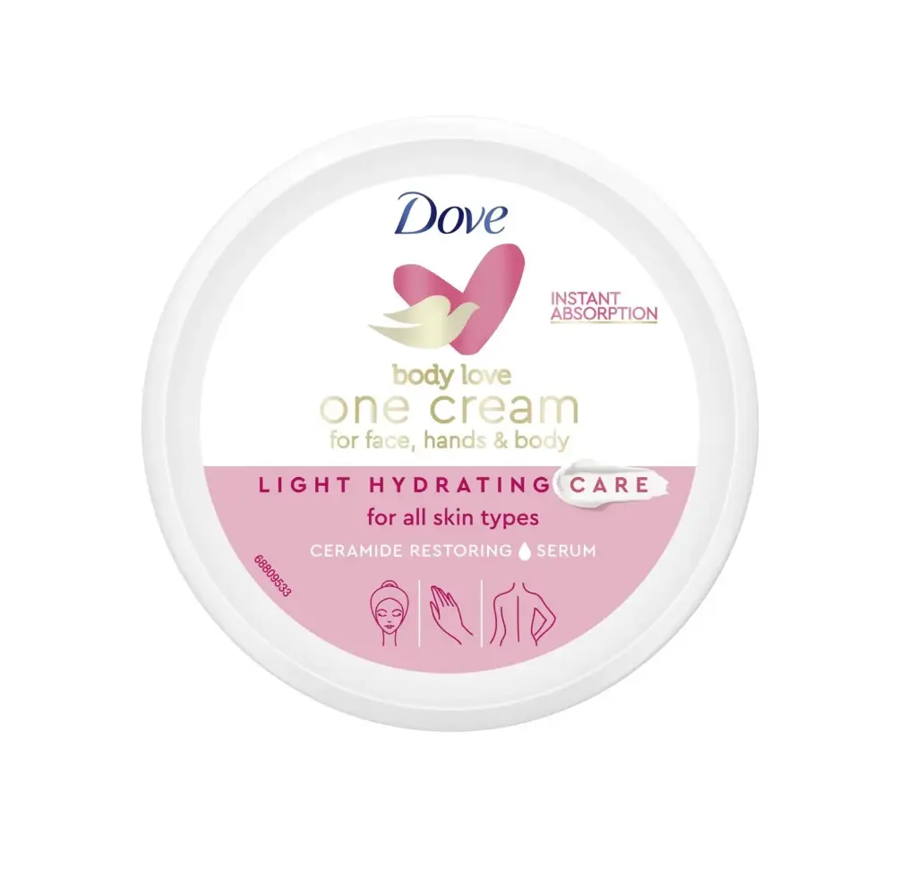 Dove One Cream Light Hydration Care 250ml