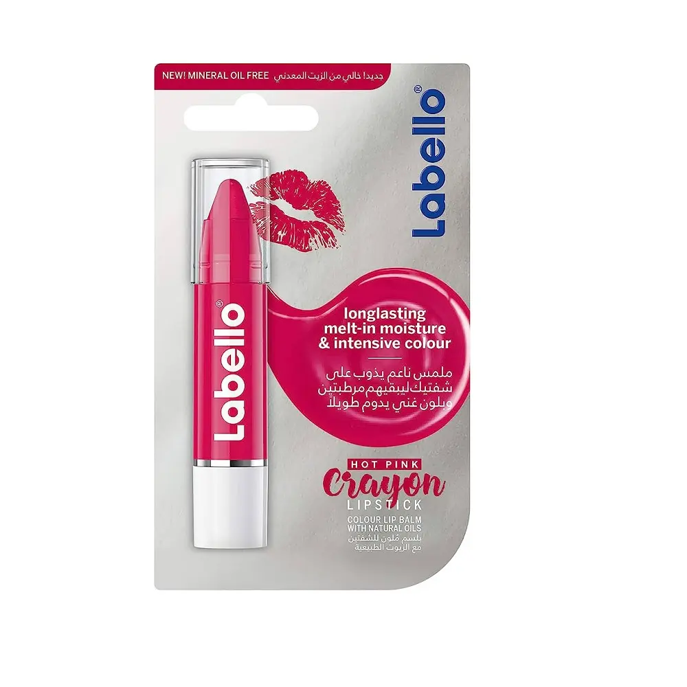 Labello Crayon Hot Pink 3gm