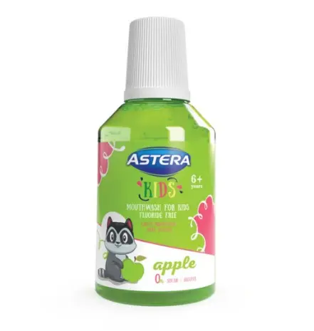 Astera Mouthwash Kids Apple 6+Y 300ml