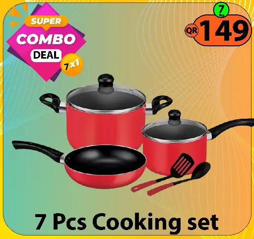 Super Combo Deal-7 Items (7 Pcs cooking set)