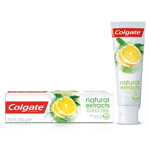 Colgate Toothpaste Natural Extracts Lemon 75ml