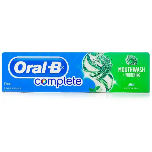 Oral B Tooth Paste Complete Mouthwash&Whitening 100ml