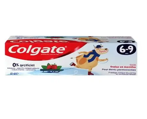Colgate Kids Free From 6-9 Strawberry-Mint 60 Ml