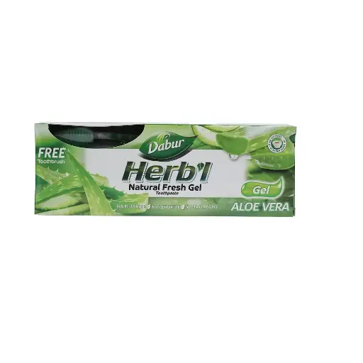 Dabur Herbal Toothpaste Aloe Vera W/Brush 150ml
