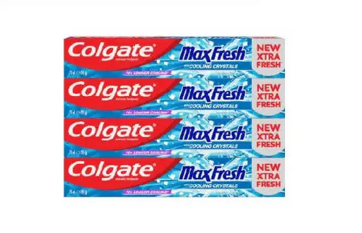 Colgate Max Fresh Cool Mint 75mlx4pcs@Spcl Offer