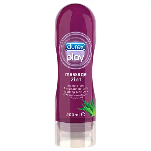 Durex Play Massage 2in1 Intimate Lube & Massage Gel With Soothing Aloe Vera 200ml