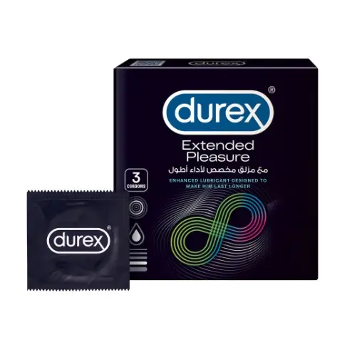 Durex Extended Pleasure Condom 3`S