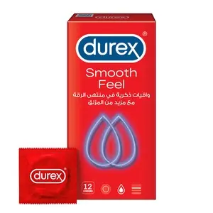Durex Feel Smooth Condom 12`S