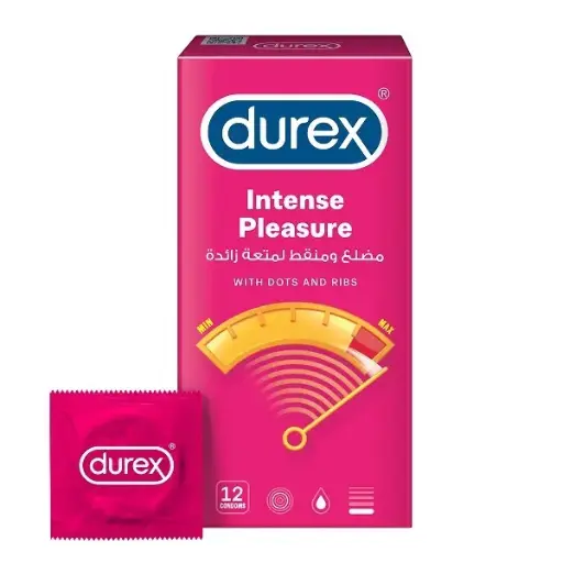 Durex Intense Pleasure Condom 12`S