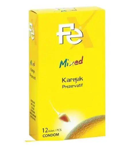 Fex Condoms Mixed 12`S