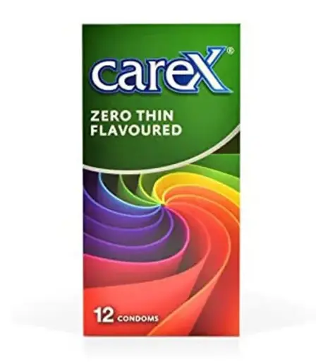Carex Zero Thin Condom Flavoured 12pcs