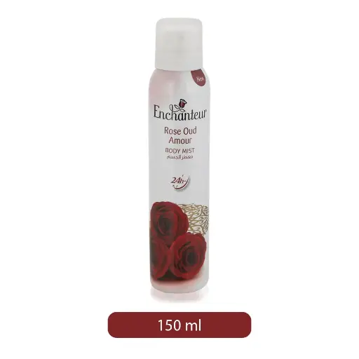 Enchanteur Body Mist Rose Oud 150ml