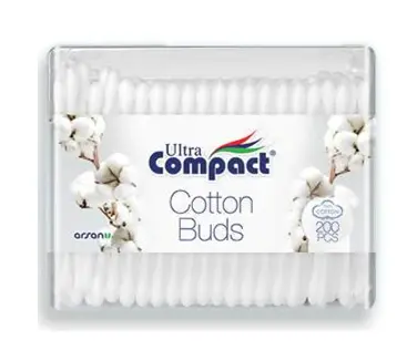 Ultra Compact Cotton Buds 200`S