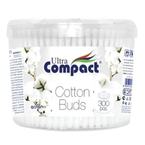 Ultra Compact Cotton Buds 300pcs