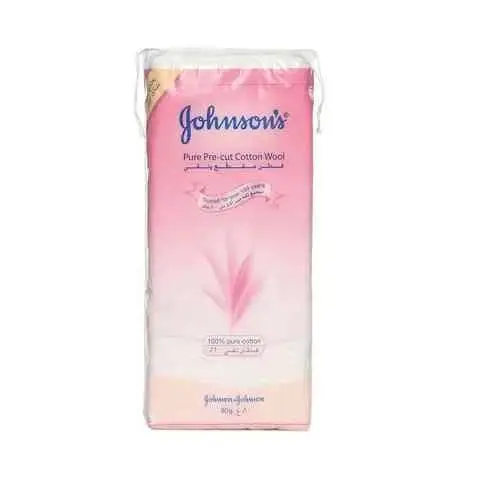 Johnson&Johnson Pure Cotton Wool 80gm
