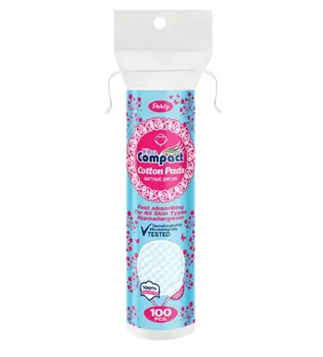 Ultra Compact Cotton Pad 100`S