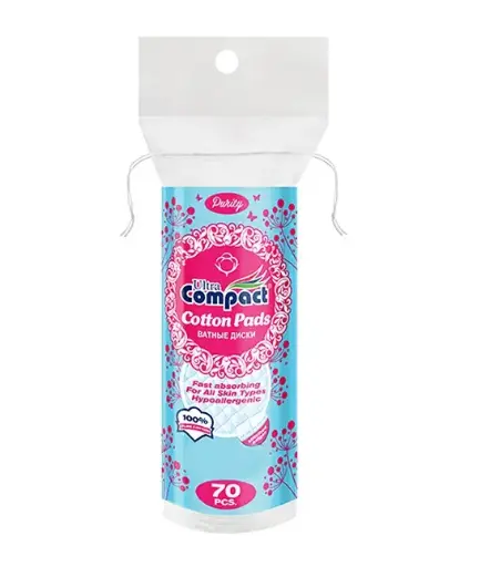 Ultra Compact Cotton Pad 70pcs