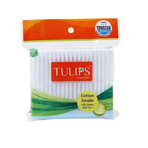 Tulips Cotton Swabs 100`S