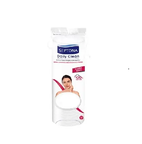 Septona Daily Clean Round P.Extra Soft 80pcs 822