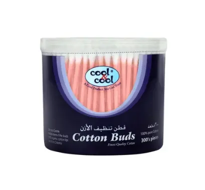 Cool&Cool Cotton Buds Asstd Colours 300`S