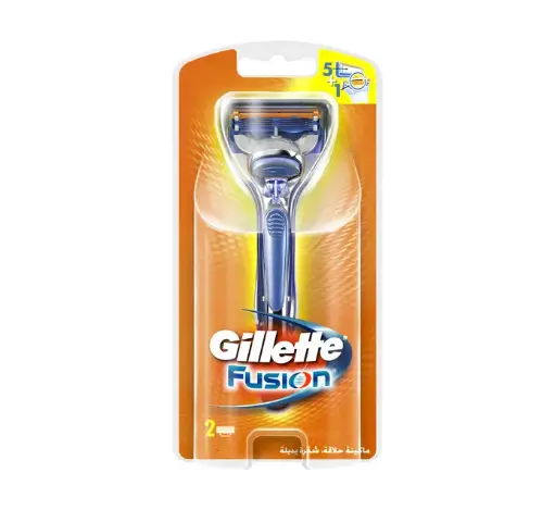 Gillette Fusion Razor 2up