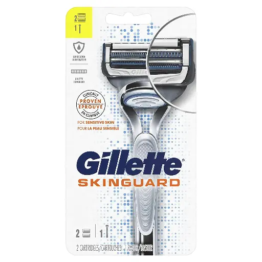 Gillette Skin Guard Sensitive Razor+2 Catridge