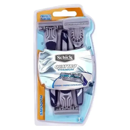 Schick Quattro Titanium 3 Razors