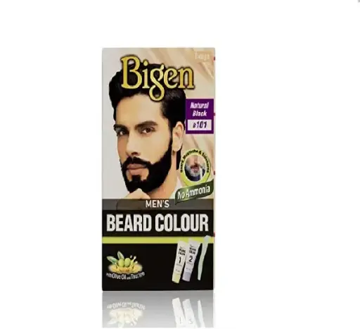 Bigen Mens Beard Colour Black 80gm