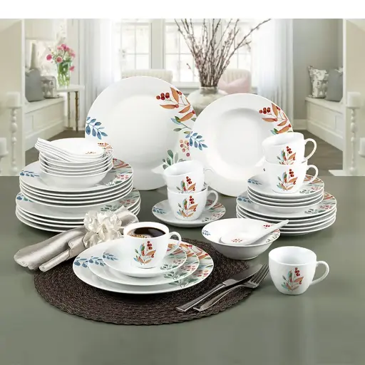 Royal Blue Dinner Set D1 42pcs