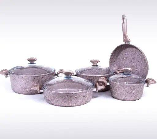 Falez Cooking Set 9pcs Forged