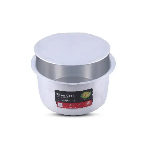 Gitco Aluminium Pot With Lid - 19