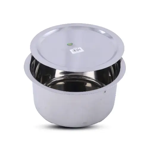 Gitco Steel Cooking Pot With Lid - 18