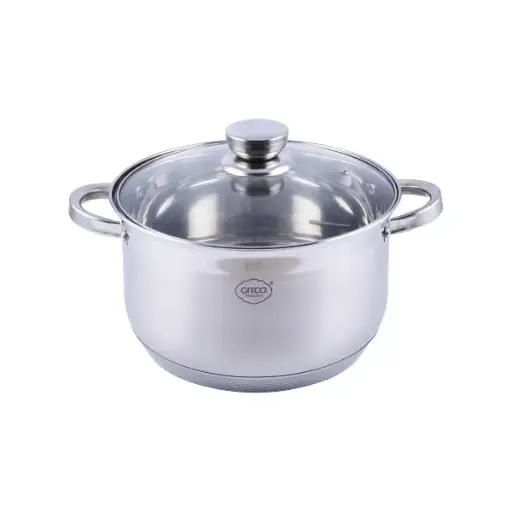 Gitco Steel Casserole With Lid 26 Cm