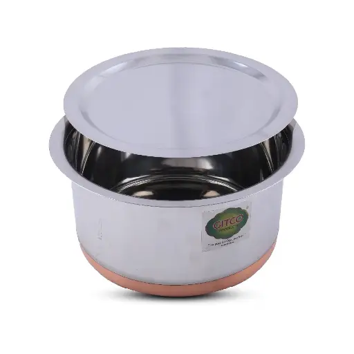Gitco Steel C.B. Cooking Pot With Lid -18